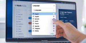 How to change language on pipiads?