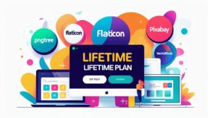 Pngtree Flaticon Pixabay Vectorstock Lifetime Plan