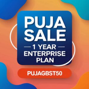 Puja Sale 1 Year Enterprise Plan