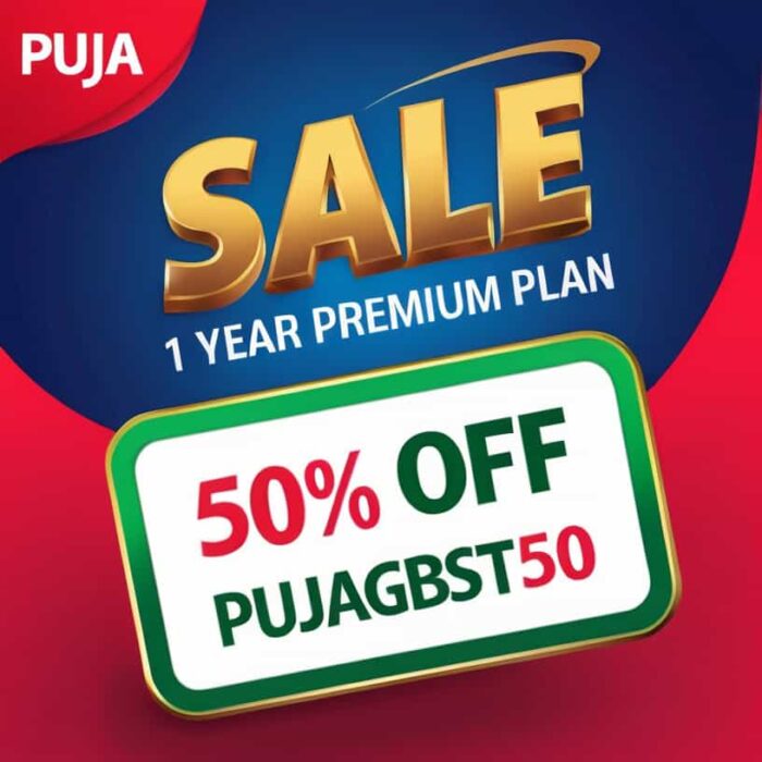 Puja Sale 1 Year Premium Plan