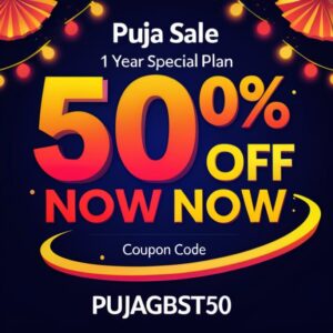 Puja Sale 1 Year Special Plan