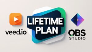 Veed.io Camtasia Filmora OBS Studio Lifetime Plan