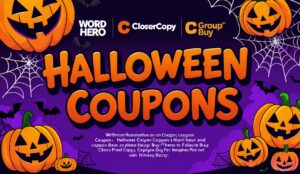 Halloween Coupons Word Hero Closercopy Copymatic Group Buy