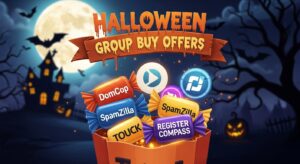 Haunting Halloween Deals! DomCop SpamZilla Register Compass Group Buy Offers