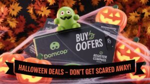 Haunting Halloween Deals! DomCop SpamZilla Register Compass Group Buy Offers