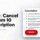 How to cancel helium 10 subscription Groupbuyseotools