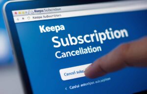 How to cancel keepa subscription?