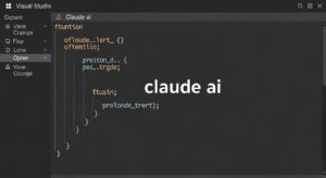 How to use claude ai in visual studio code