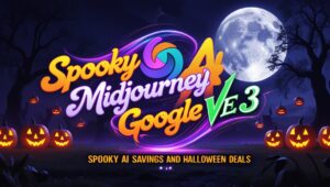 Synthesia Midjourney Google Veo 3 Halloween Deals – Spooky AI Savings