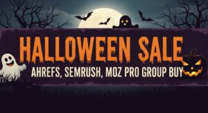 Halloween Sale Ahrefs Semrush Moz Pro Group Buy