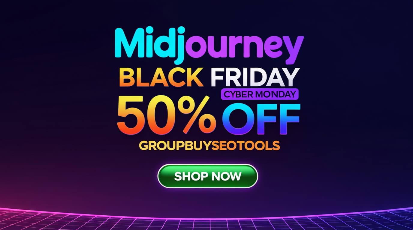 Midjourney Black Friday Cyber Monday