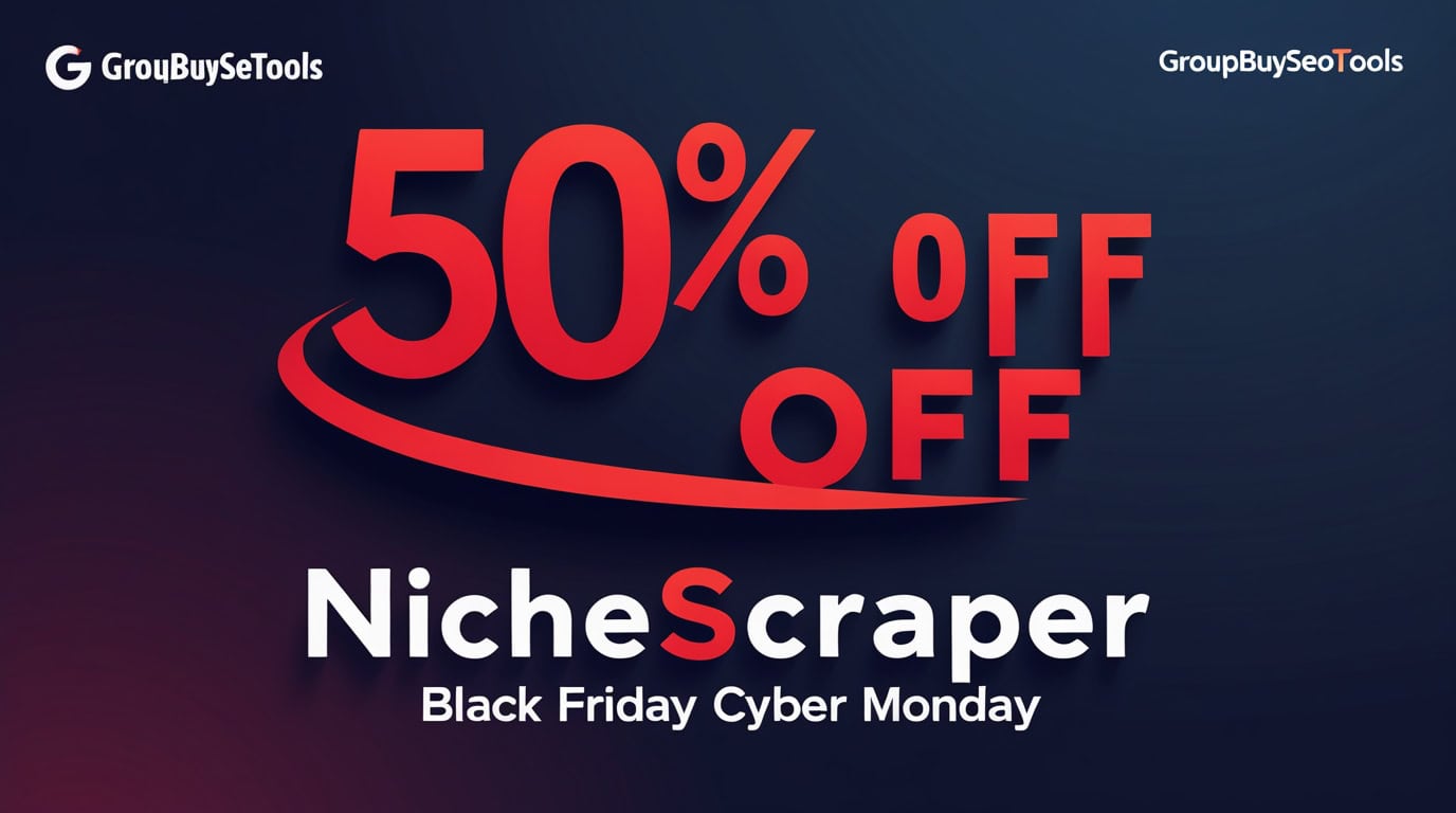 NicheScraper Black Friday Cyber Monday