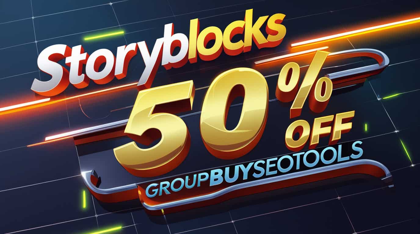 StoryBlocks Black Friday Cyber Monday