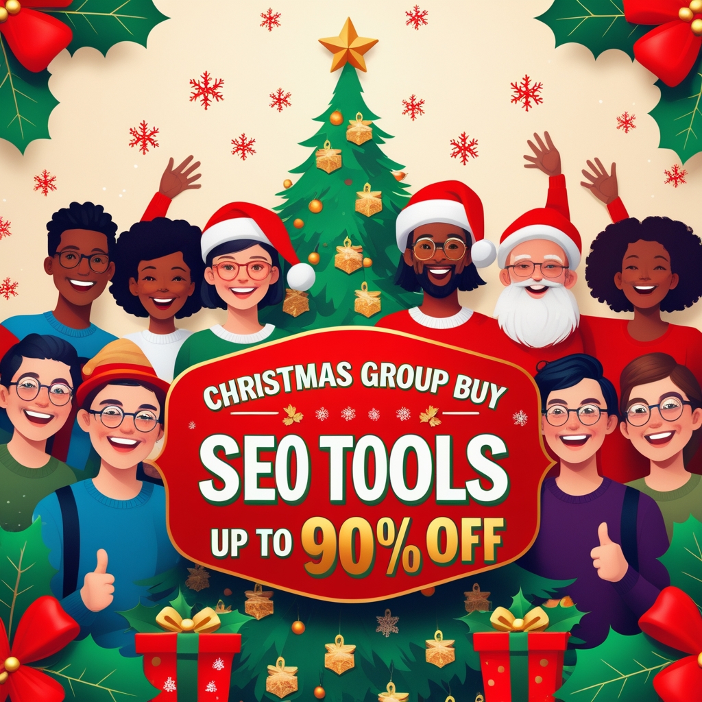 Christmas Group Buy Seo Tools Discount Up To 90% OFF