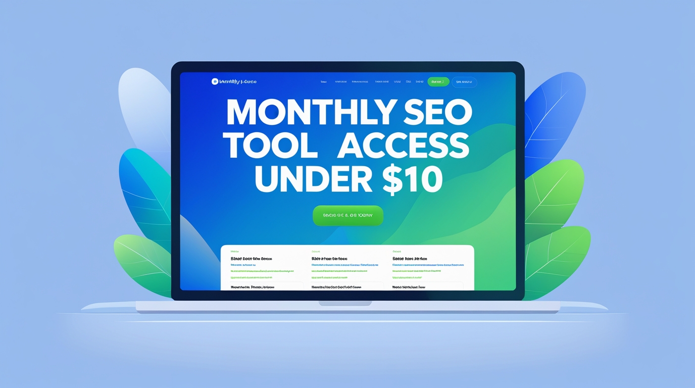 Monthly SEO Tool Access Under $10 Budget GB SEO Tools