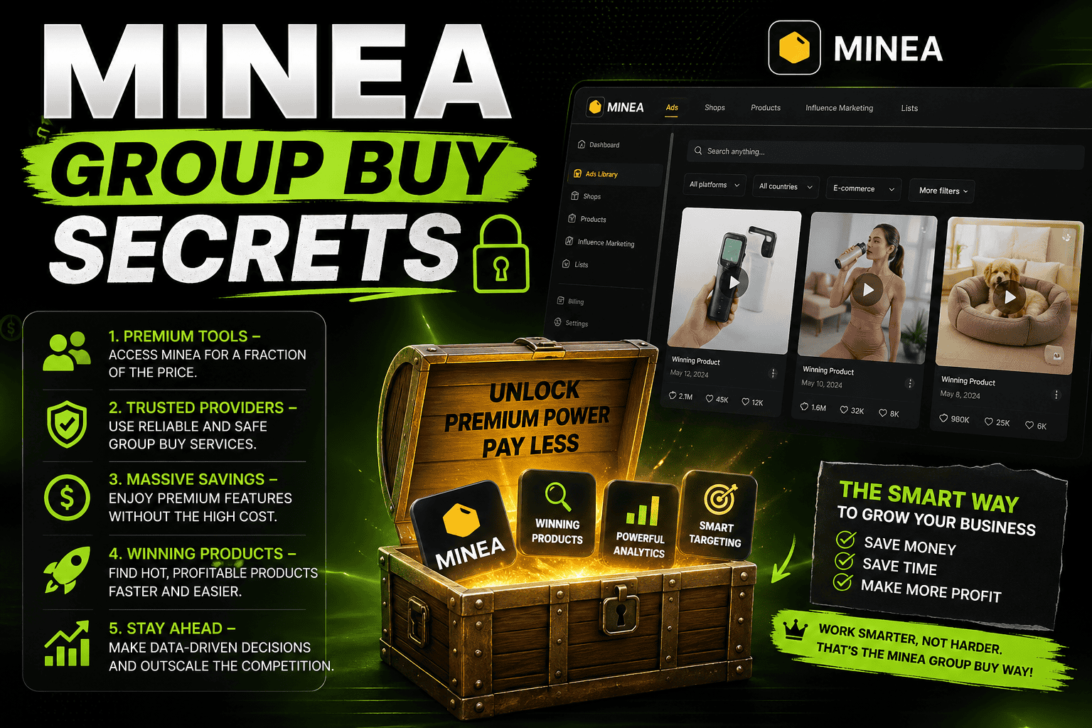Minea Group Buy