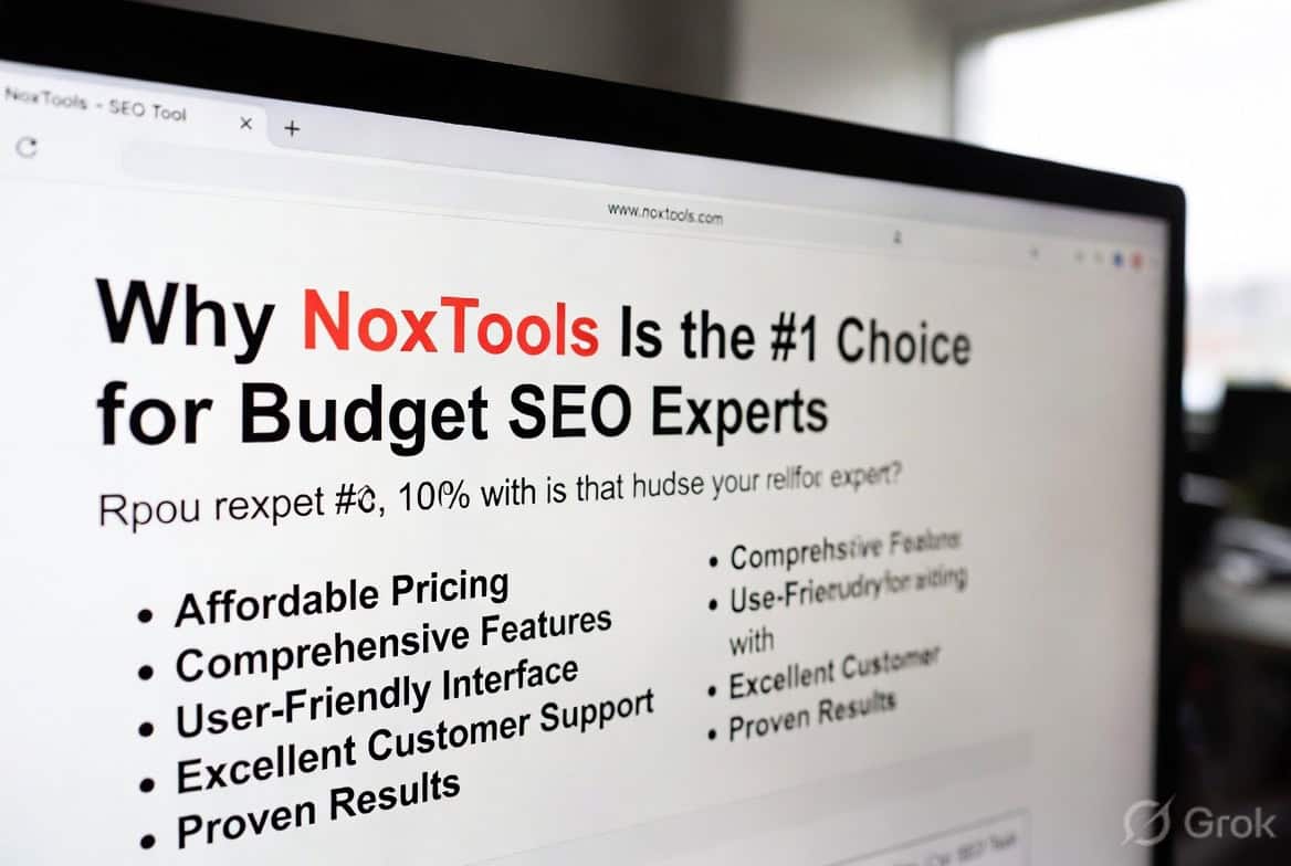 Why NoxTools
