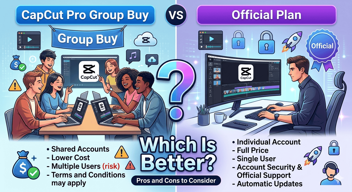 CapCut Pro Group Buy